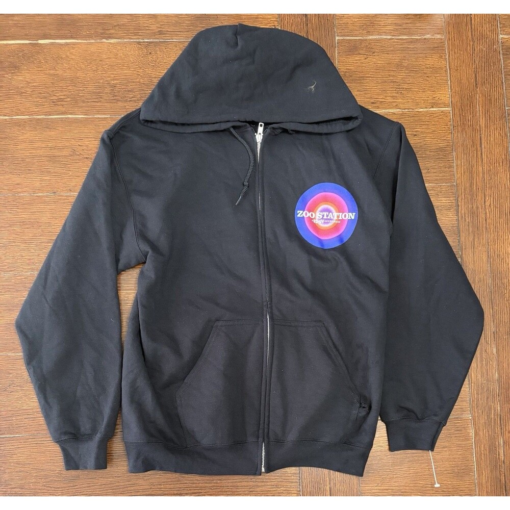 U2 LIVE AT THE SPHERE - ZOO STATION HOODIE Men’s Size M NWOT Tour Sweatshirt